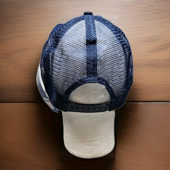 Ford Motor Company Trucker Hat Spellout Mesh Snapback OSFM H3 Headwear New - Picture 3 of 9